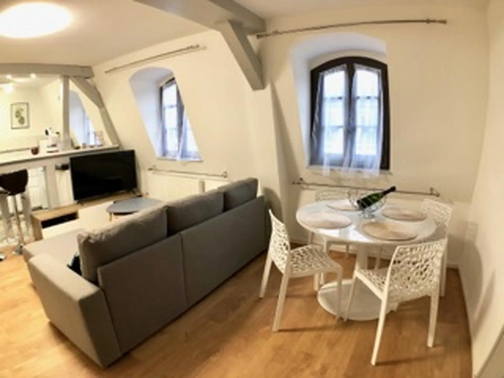 Après Rénovation peinture salon
