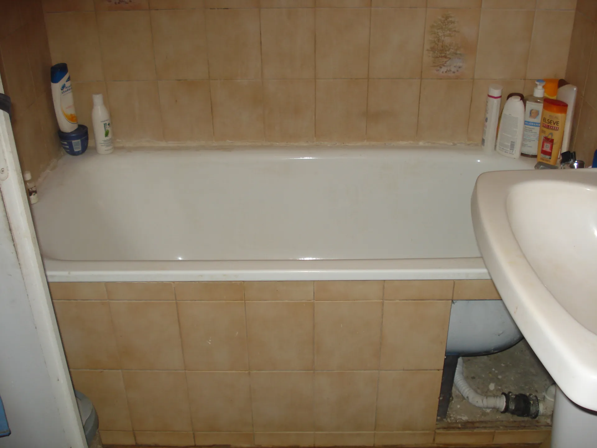 Avant Rénovation complète salle de bain