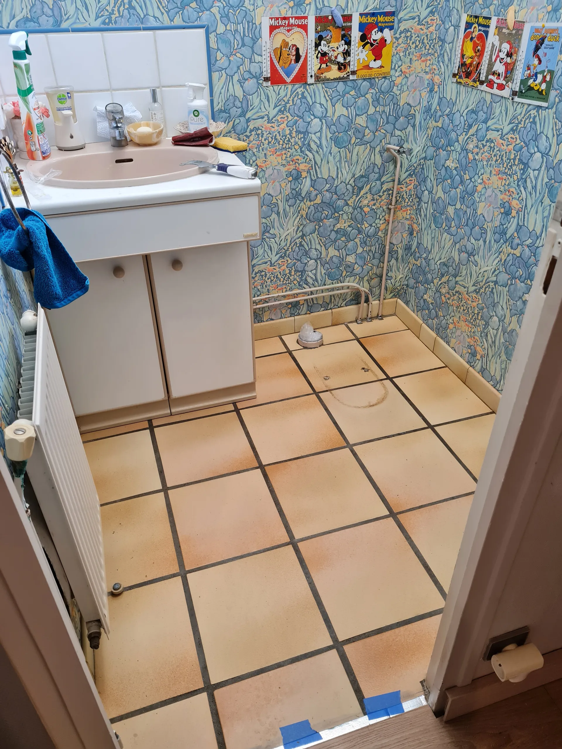 Avant pose parquet